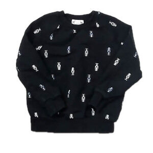 Miles the Label Boys Black Racecar Long Sleeve Shirt size: 2T